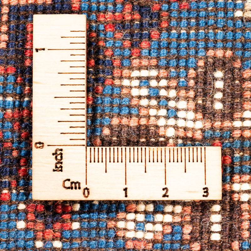 Alfombra persa - Nómada - 124 x 80 cm - multicolor