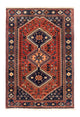 Alfombra persa - Nómada - 122 x 84 cm - rojo