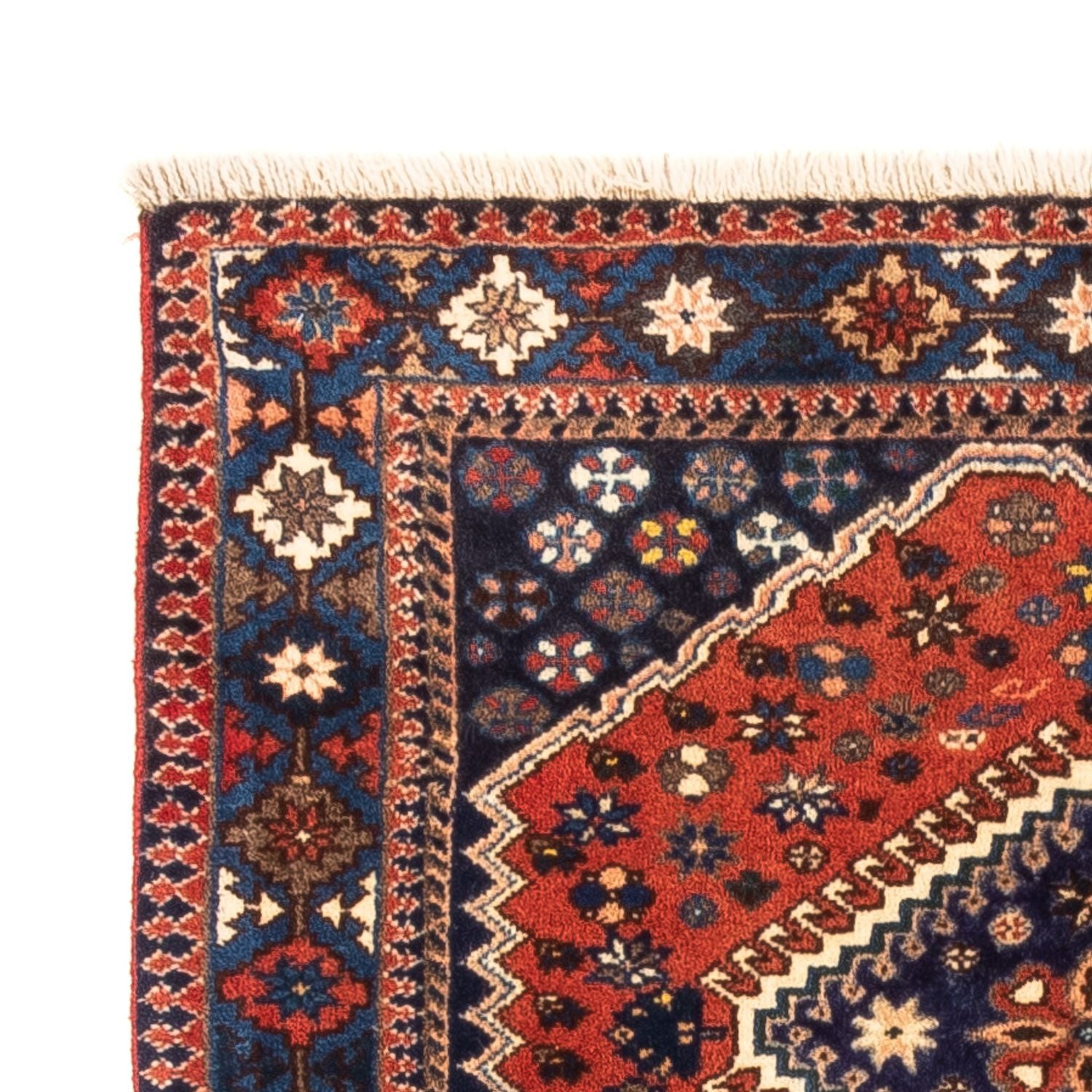 Alfombra persa - Nómada - 122 x 84 cm - rojo