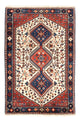 Alfombra persa - Nómada - 128 x 85 cm - crema