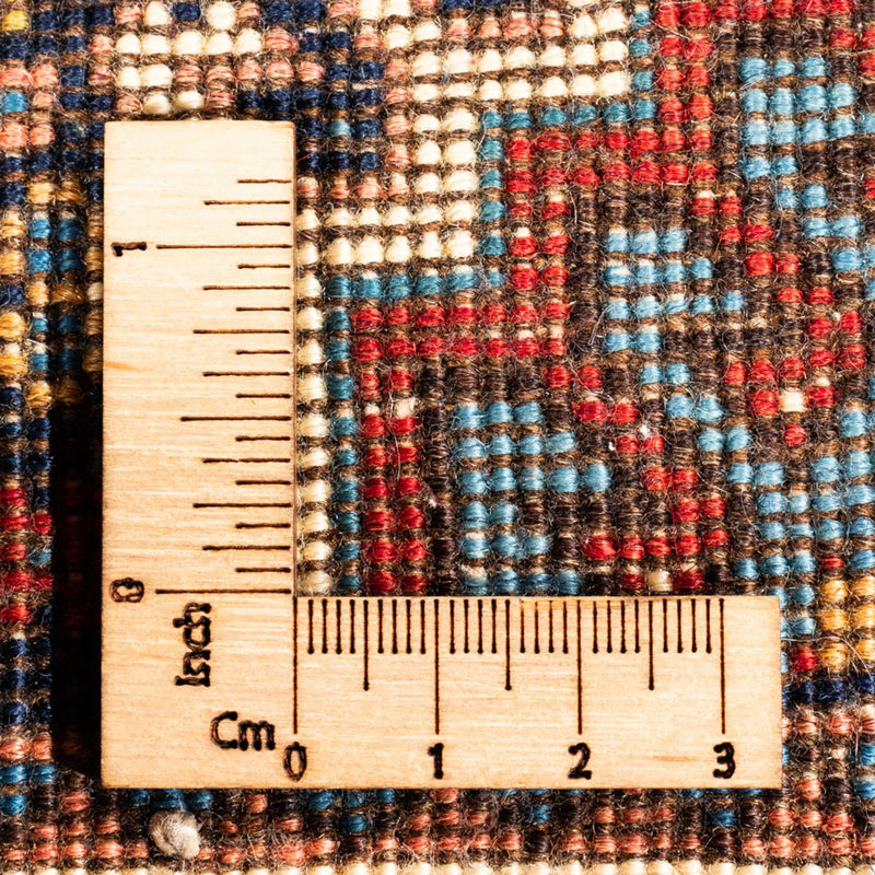 Alfombra persa - Nómada - 128 x 85 cm - azul oscuro