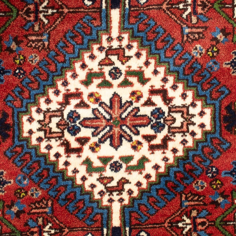 Alfombra persa - Nómada - 106 x 68 cm - rojo