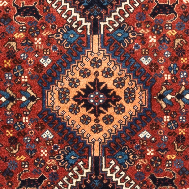 Alfombra persa - Nómada - 130 x 80 cm - rojo
