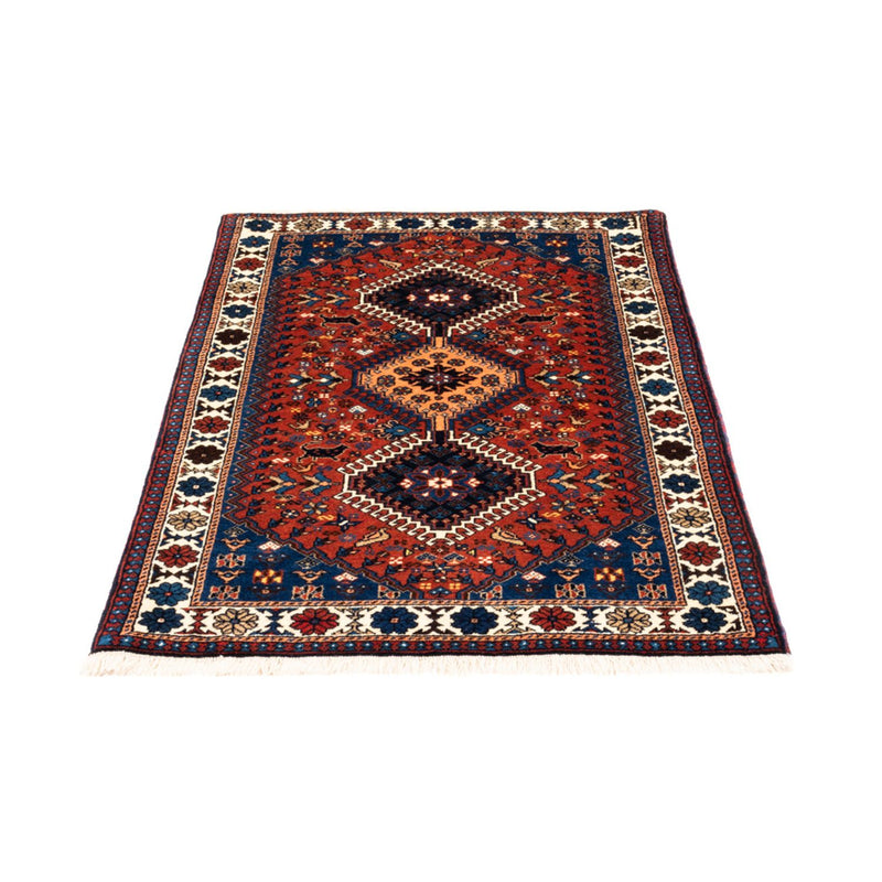 Alfombra persa - Nómada - 130 x 80 cm - rojo