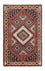Alfombra persa - Nómada - 126 x 80 cm - rojo