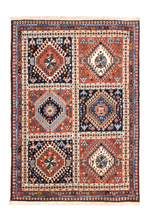 Alfombra persa - Nómada - 116 x 82 cm - multicolor