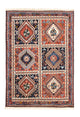 Alfombra persa - Nómada - 116 x 82 cm - multicolor