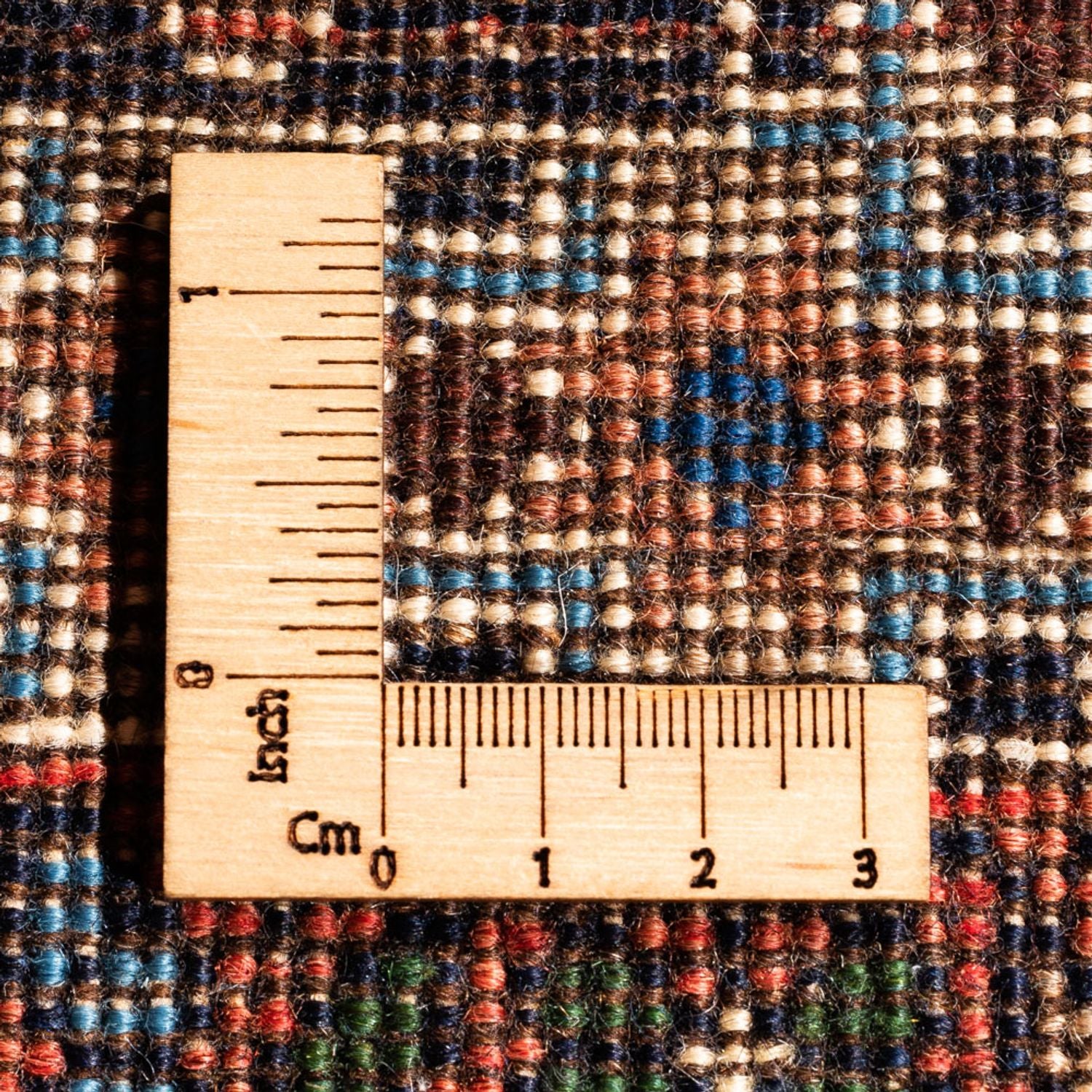 Alfombra persa - Nómada - 116 x 82 cm - multicolor