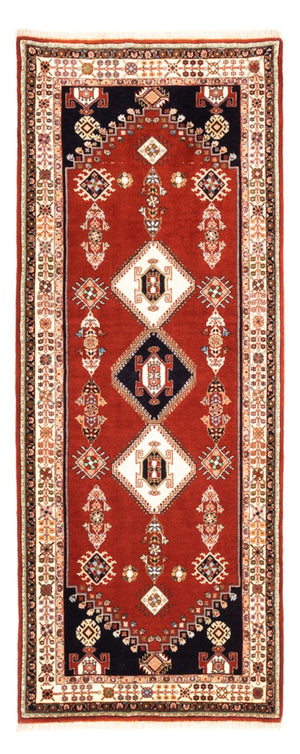 Alfombra de pasillo Alfombra persa - Nómada - 208 x 84 cm - rojo