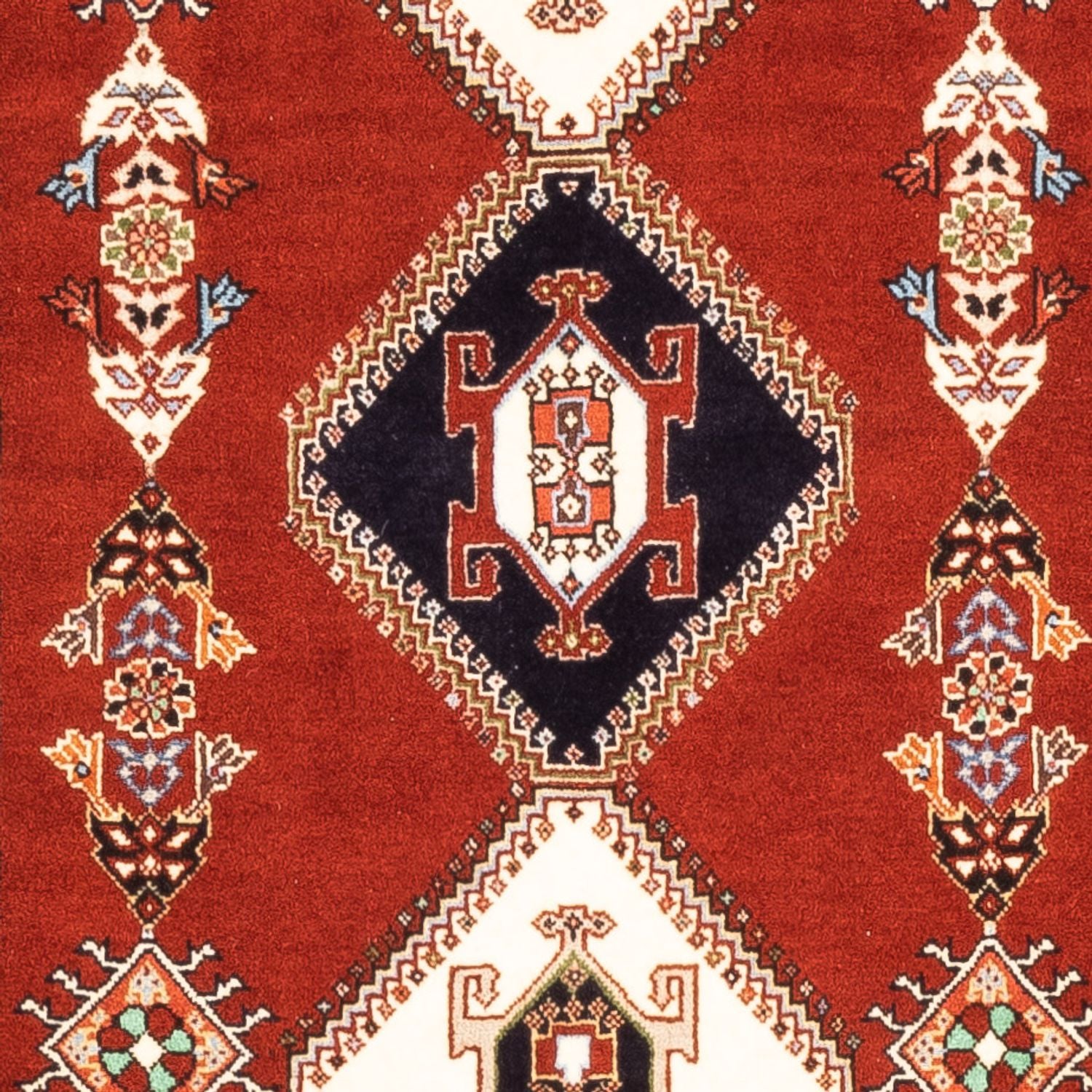 Alfombra de pasillo Alfombra persa - Nómada - 208 x 84 cm - rojo