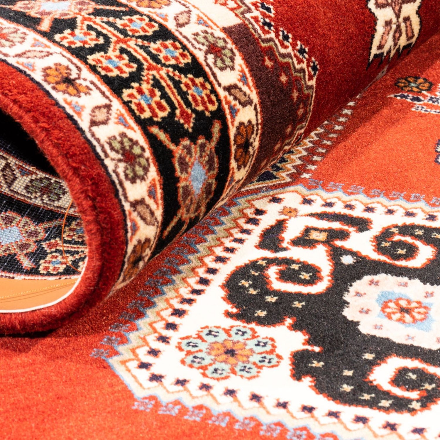 Alfombra de pasillo Alfombra persa - Nómada - 212 x 85 cm - rojo
