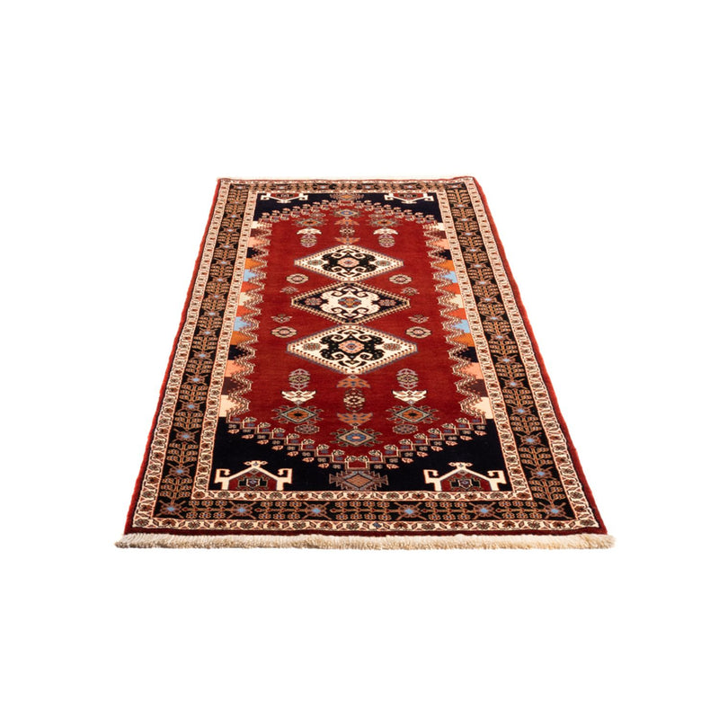 Alfombra de pasillo Alfombra persa - Nómada - 212 x 85 cm - rojo