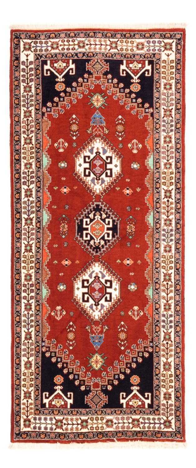Alfombra de pasillo Alfombra persa - Nómada - 203 x 85 cm - rojo