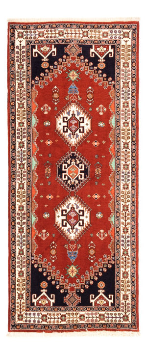 Alfombra de pasillo Alfombra persa - Nómada - 203 x 85 cm - rojo