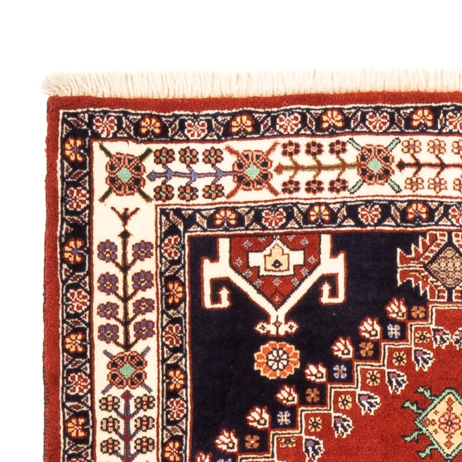 Alfombra de pasillo Alfombra persa - Nómada - 203 x 85 cm - rojo