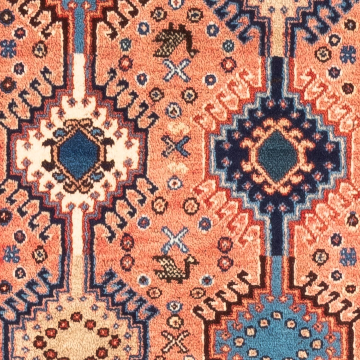 Alfombra de pasillo Alfombra persa - Nómada - 185 x 55 cm - rojo