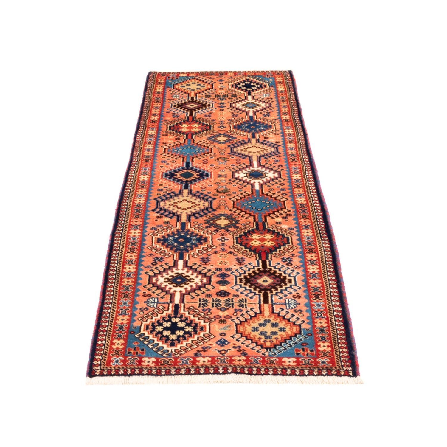 Alfombra de pasillo Alfombra persa - Nómada - 185 x 55 cm - rojo