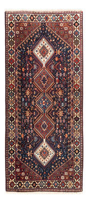 Alfombra de pasillo Alfombra persa - Nómada - 188 x 82 cm - azul oscuro