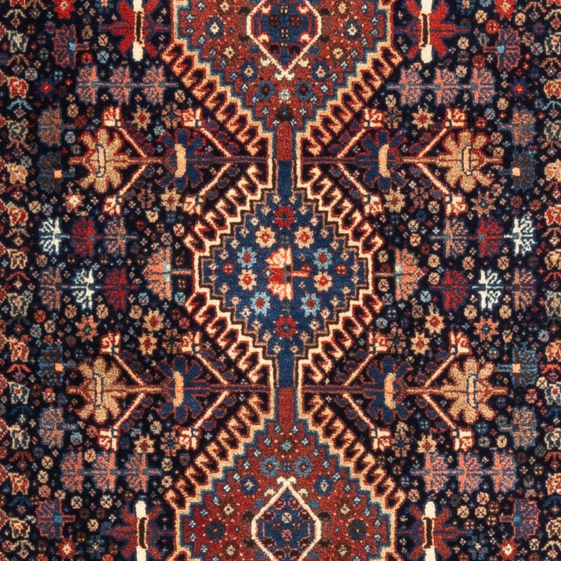 Alfombra de pasillo Alfombra persa - Nómada - 188 x 82 cm - azul oscuro