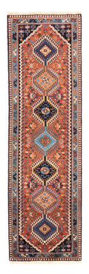 Alfombra de pasillo Alfombra persa - Nómada - 200 x 62 cm - rojo