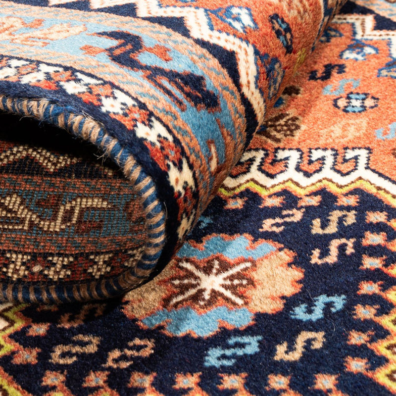 Alfombra de pasillo Alfombra persa - Nómada - 200 x 62 cm - rojo