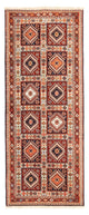 Alfombra de pasillo Alfombra persa - Nómada - 209 x 80 cm - rojo