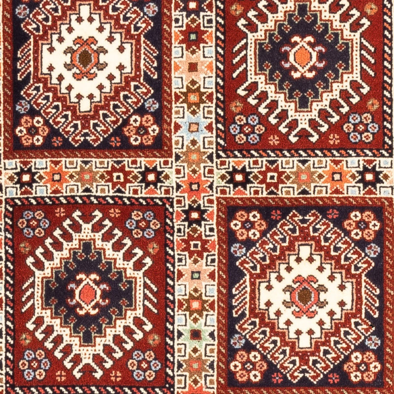 Alfombra de pasillo Alfombra persa - Nómada - 209 x 80 cm - rojo