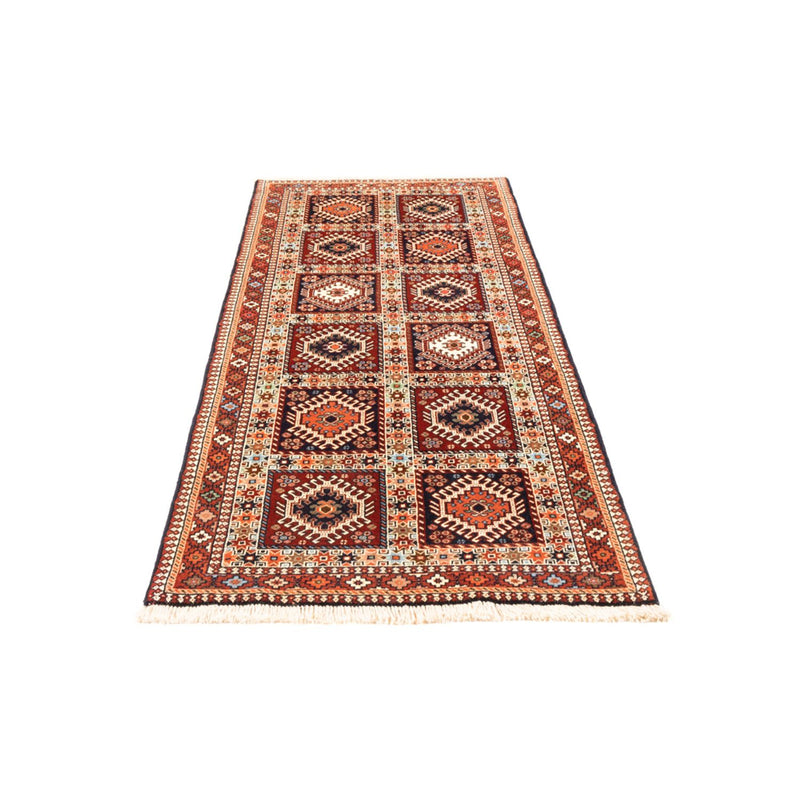 Alfombra de pasillo Alfombra persa - Nómada - 209 x 80 cm - rojo