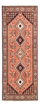 Alfombra de pasillo Alfombra persa - Nómada - 207 x 80 cm - rojo