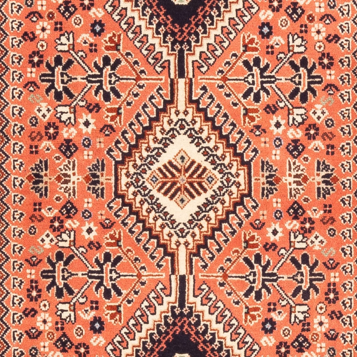Alfombra de pasillo Alfombra persa - Nómada - 207 x 80 cm - rojo