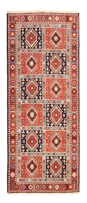 Alfombra de pasillo Alfombra persa - Nómada - 205 x 83 cm - multicolor