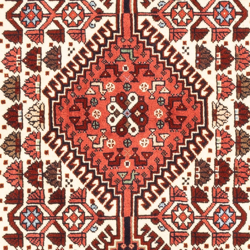 Alfombra de pasillo Alfombra persa - Nómada - 225 x 84 cm - crema