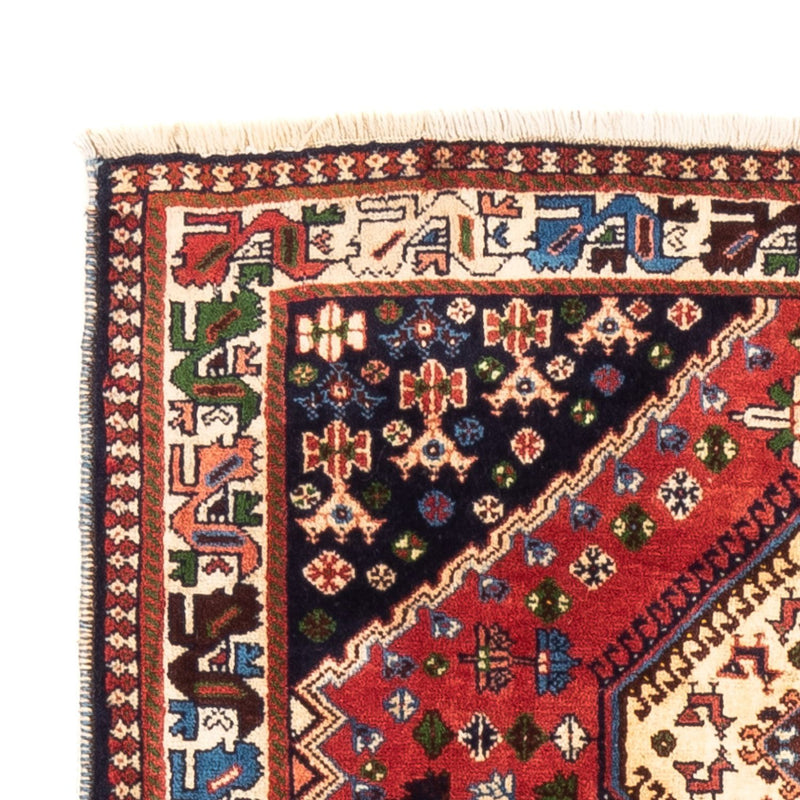 Alfombra persa - Nómada - 127 x 80 cm - rojo
