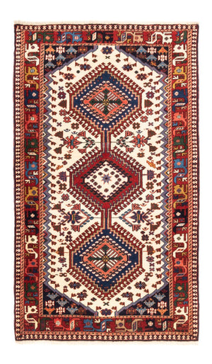 Alfombra persa - Nómada - 135 x 80 cm - crema
