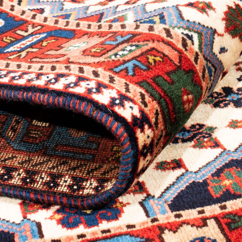 Alfombra persa - Nómada - 135 x 80 cm - crema