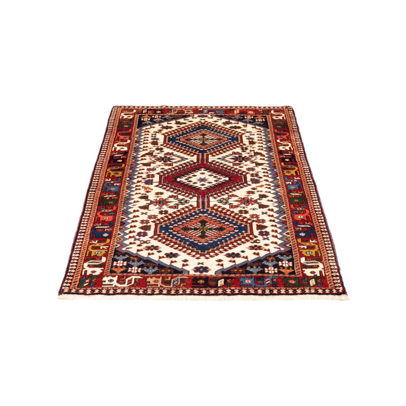 Alfombra persa - Nómada - 135 x 80 cm - crema