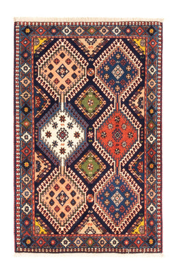 Alfombra persa - Nómada - 125 x 83 cm - multicolor