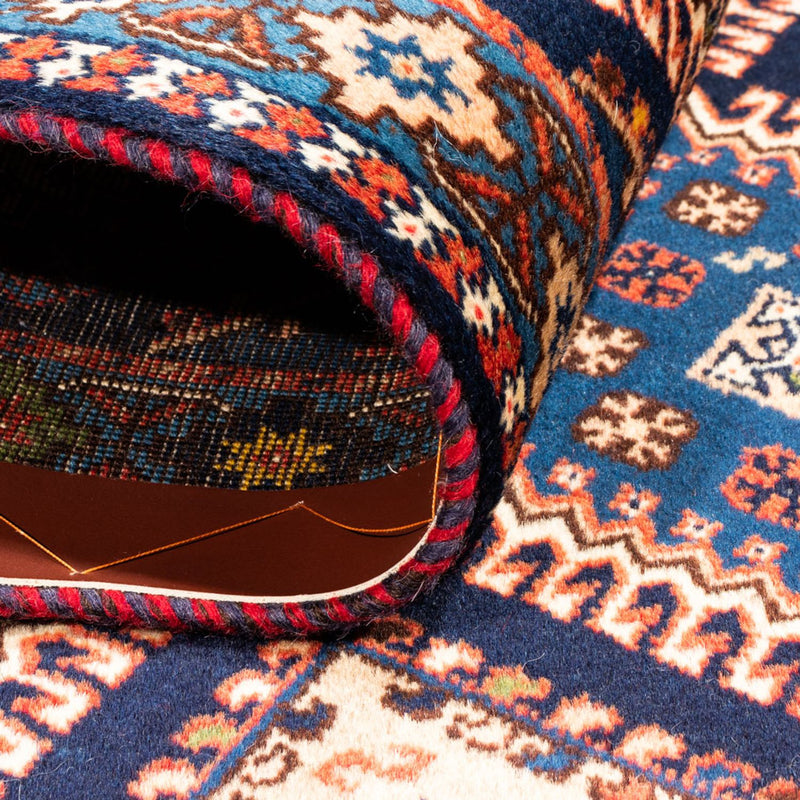 Alfombra persa - Nómada - 125 x 83 cm - multicolor