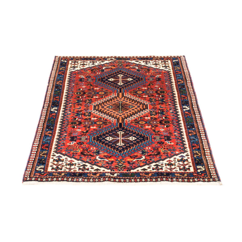 Alfombra persa - Nómada - 124 x 80 cm - rojo