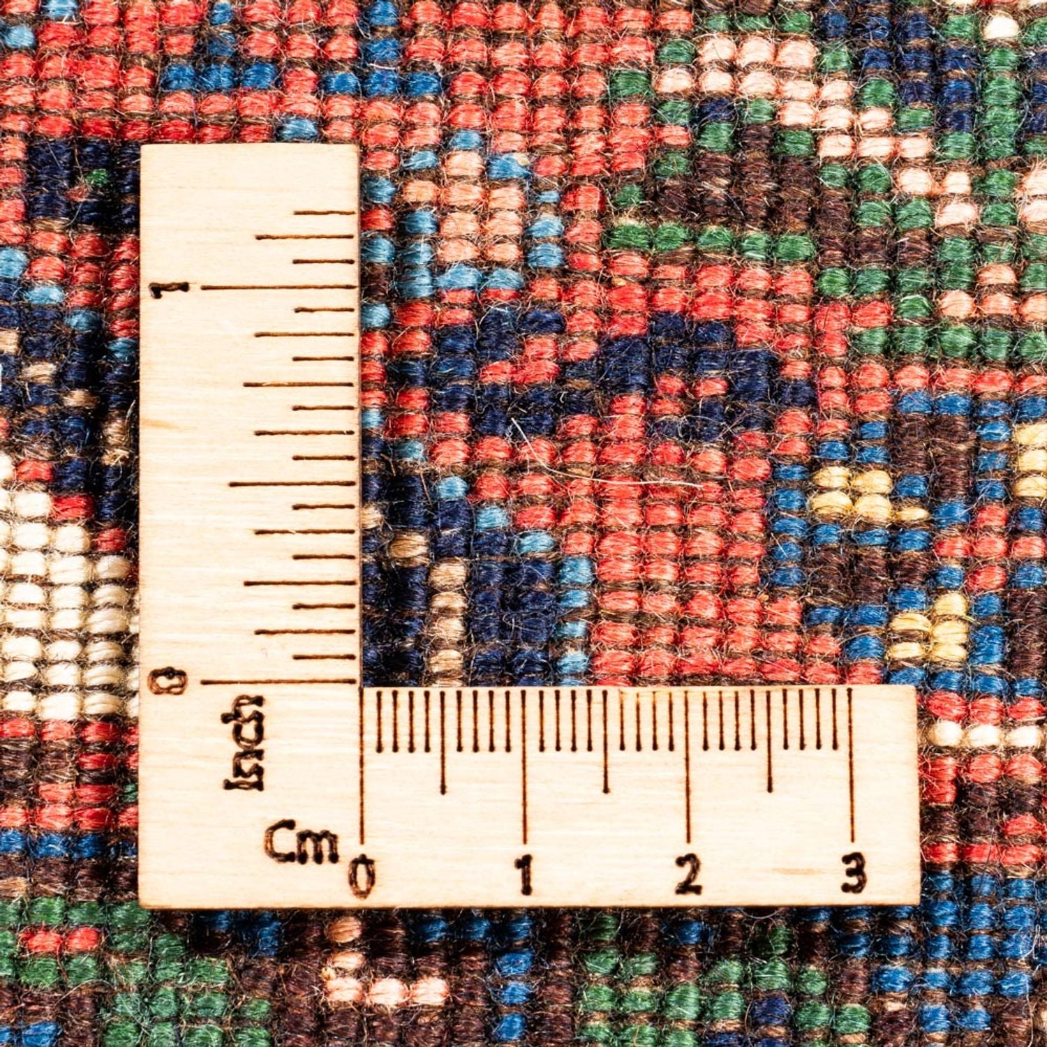 Alfombra persa - Nómada - 124 x 80 cm - rojo