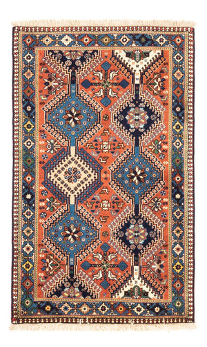 Alfombra persa - Nómada - 127 x 80 cm - rojo