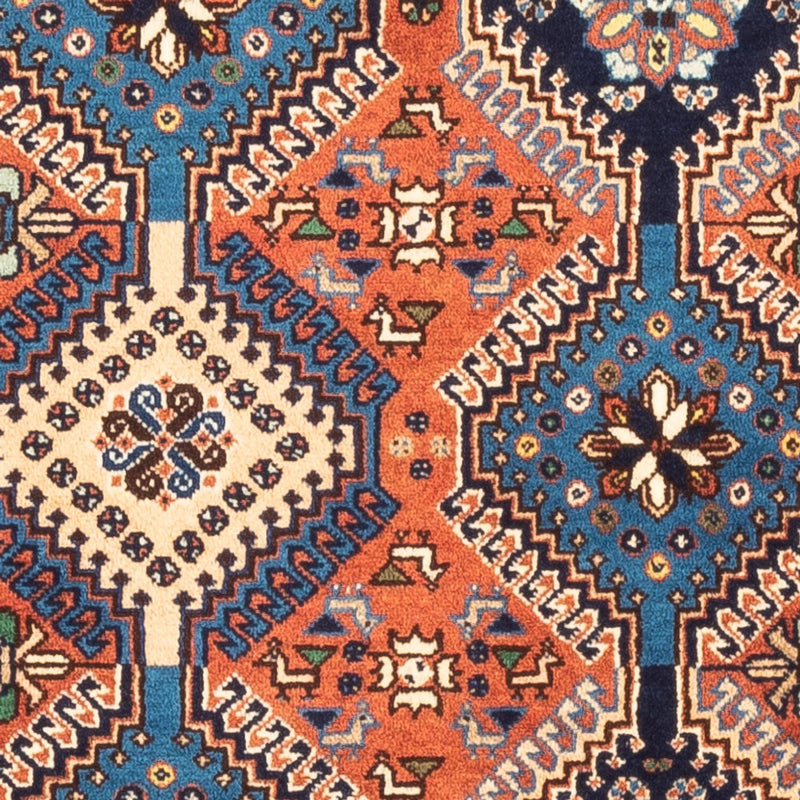 Alfombra persa - Nómada - 127 x 80 cm - rojo