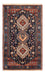Alfombra persa - Nómada - 132 x 80 cm - azul oscuro