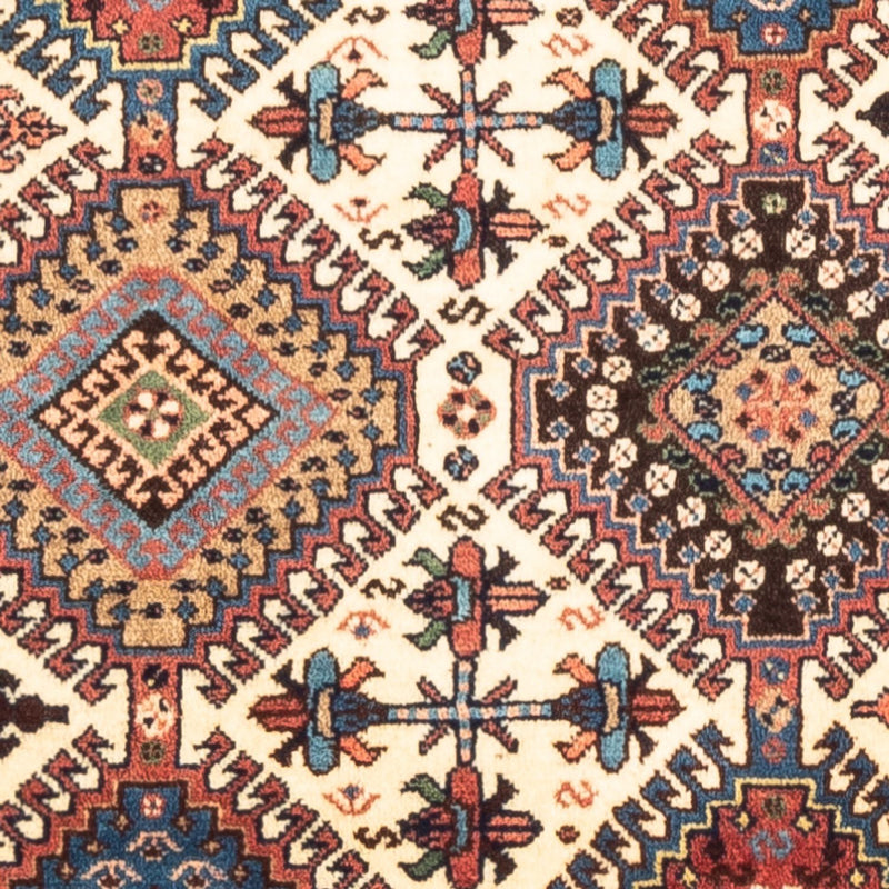 Alfombra persa - Nómada - 130 x 83 cm - crema