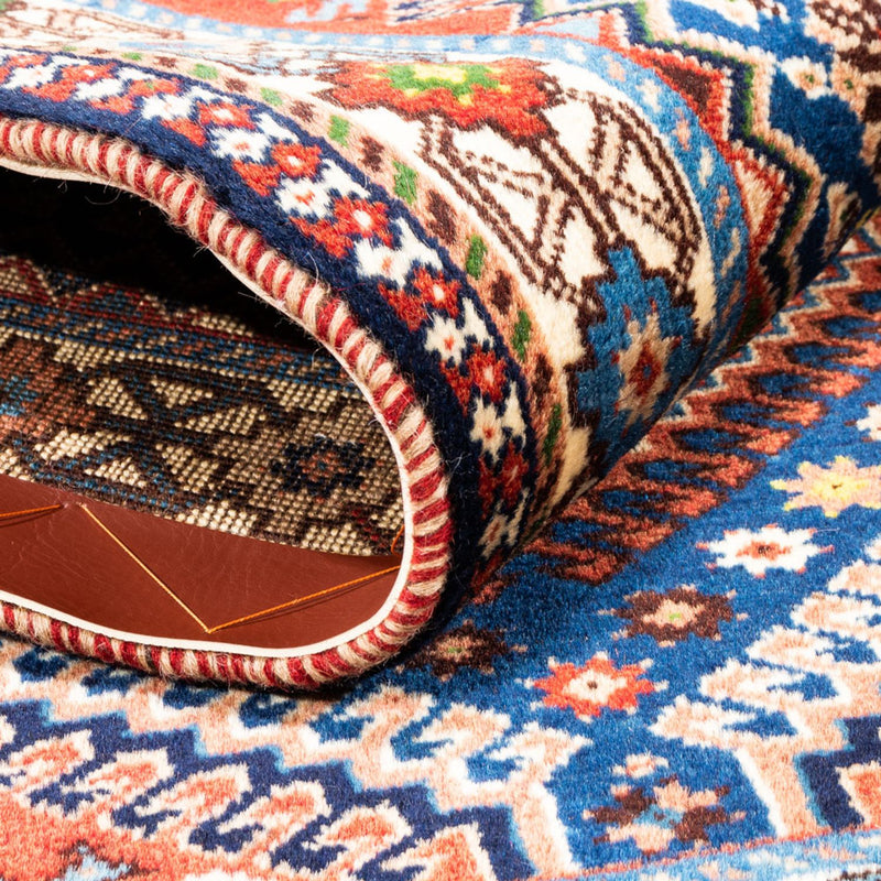 Alfombra persa - Nómada - 133 x 82 cm - azul oscuro