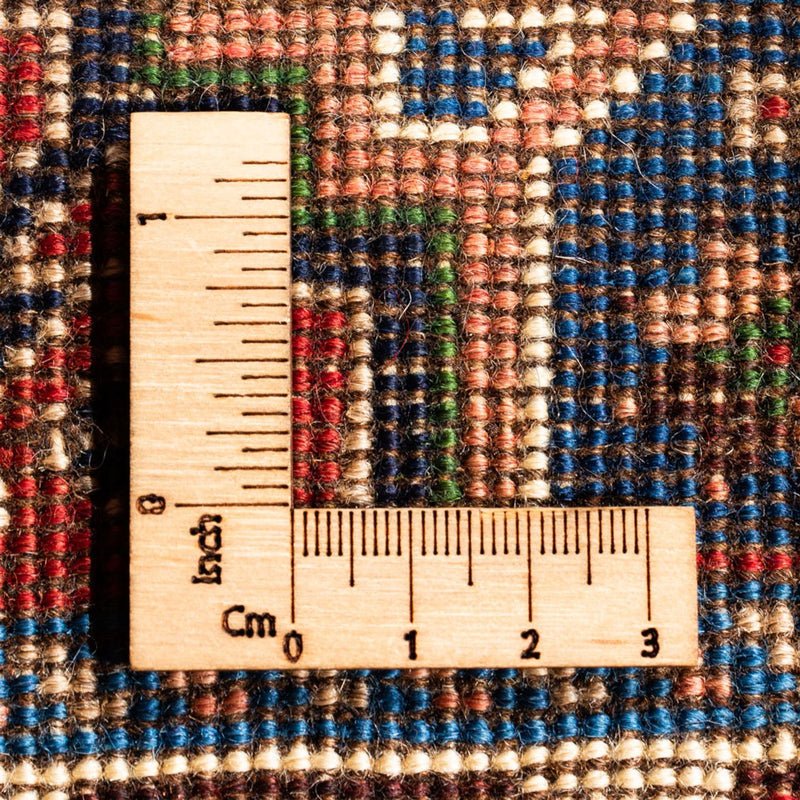 Alfombra persa - Nómada - 133 x 82 cm - azul oscuro