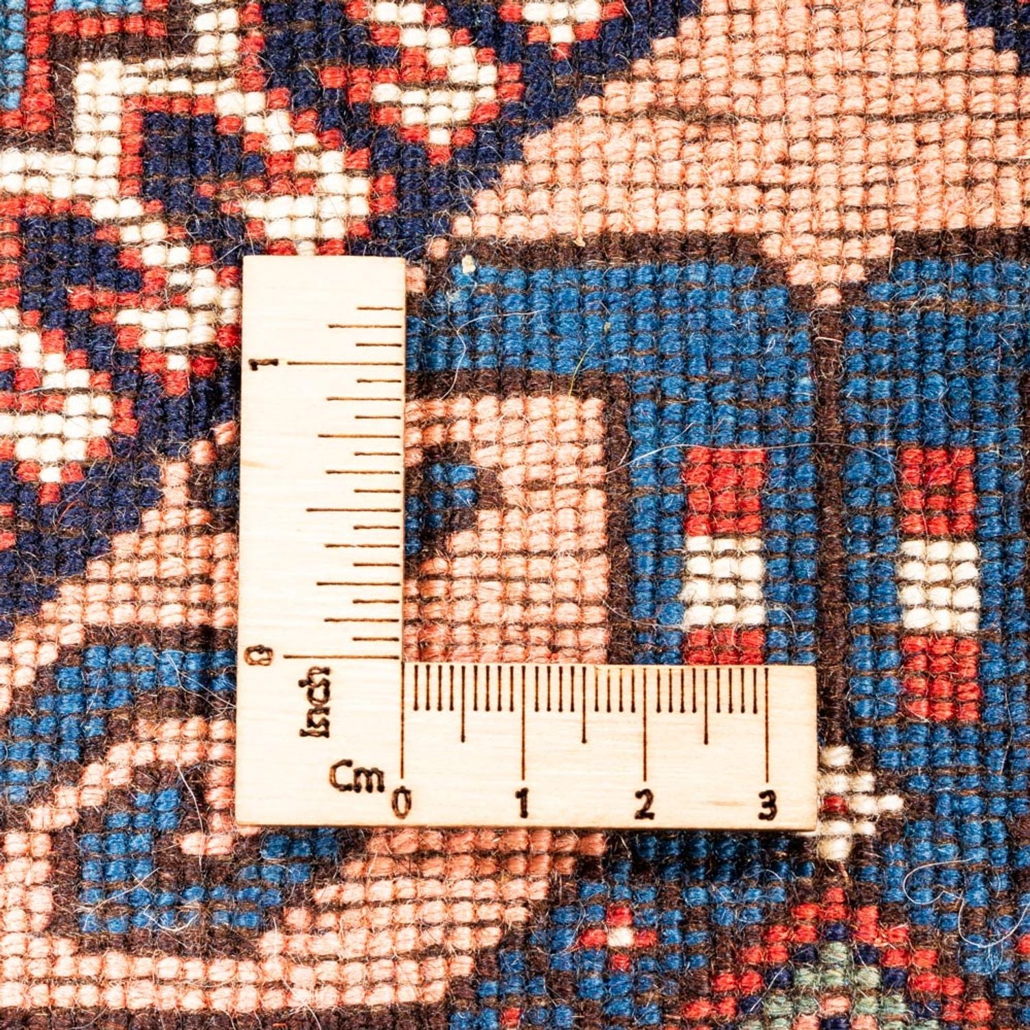 Alfombra persa - Nómada - 126 x 80 cm - multicolor