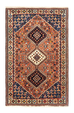 Alfombra persa - Nómada - 127 x 84 cm - rojo