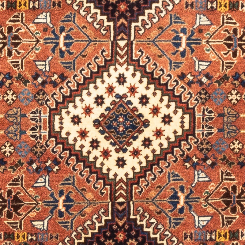 Alfombra persa - Nómada - 127 x 84 cm - rojo