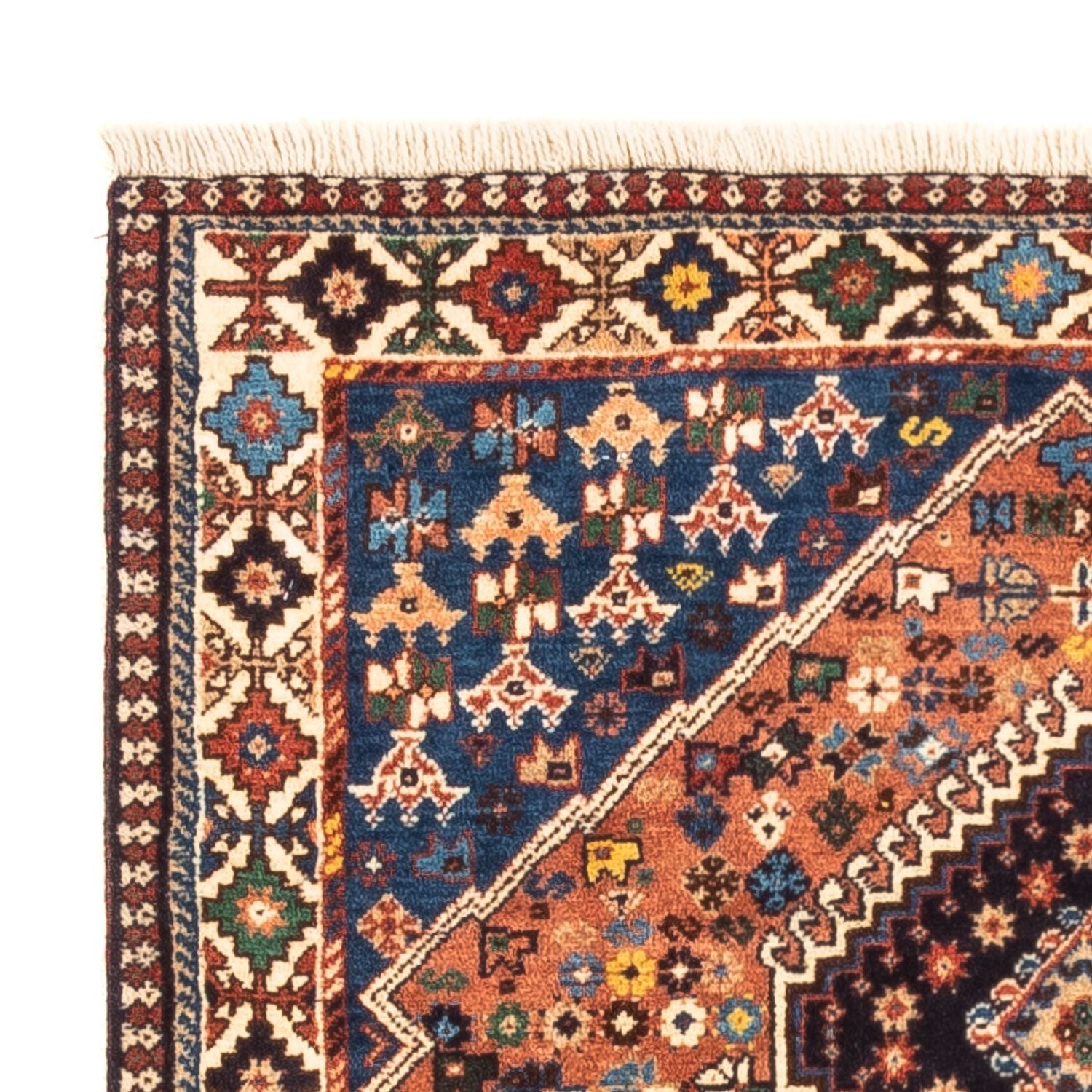Alfombra persa - Nómada - 127 x 84 cm - rojo